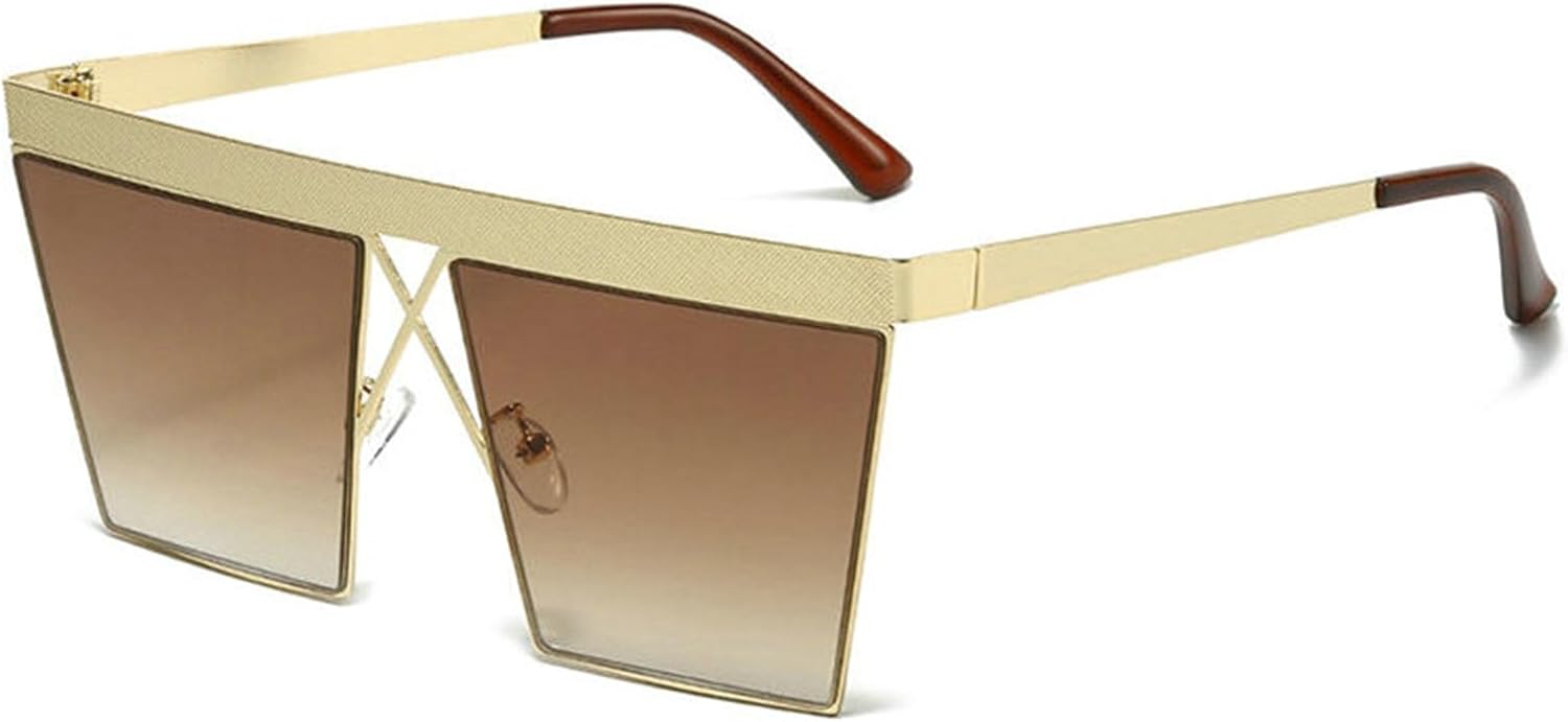 Модные квадратные солнцезащитные очки с плоской верхней частью для мужчин и женщин, дизайнерские, с большим защитным экраном и защитой от УФ-излучения, трендовые серебристые солнцезащитные очки helena, C1
Модные квадратные солнцезащитные очки с плоской верхней частью для мужчин и женщин, дизайнерские, с большим защитным экраном и защитой от УФ-излучения, трендовые серебристые солнцезащитные очки helena, C1