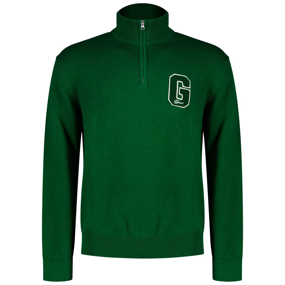 Свитер Gant Small Graphic Badge half zip, зеленый
Свитер Gant Small Graphic Badge half zip, зеленый