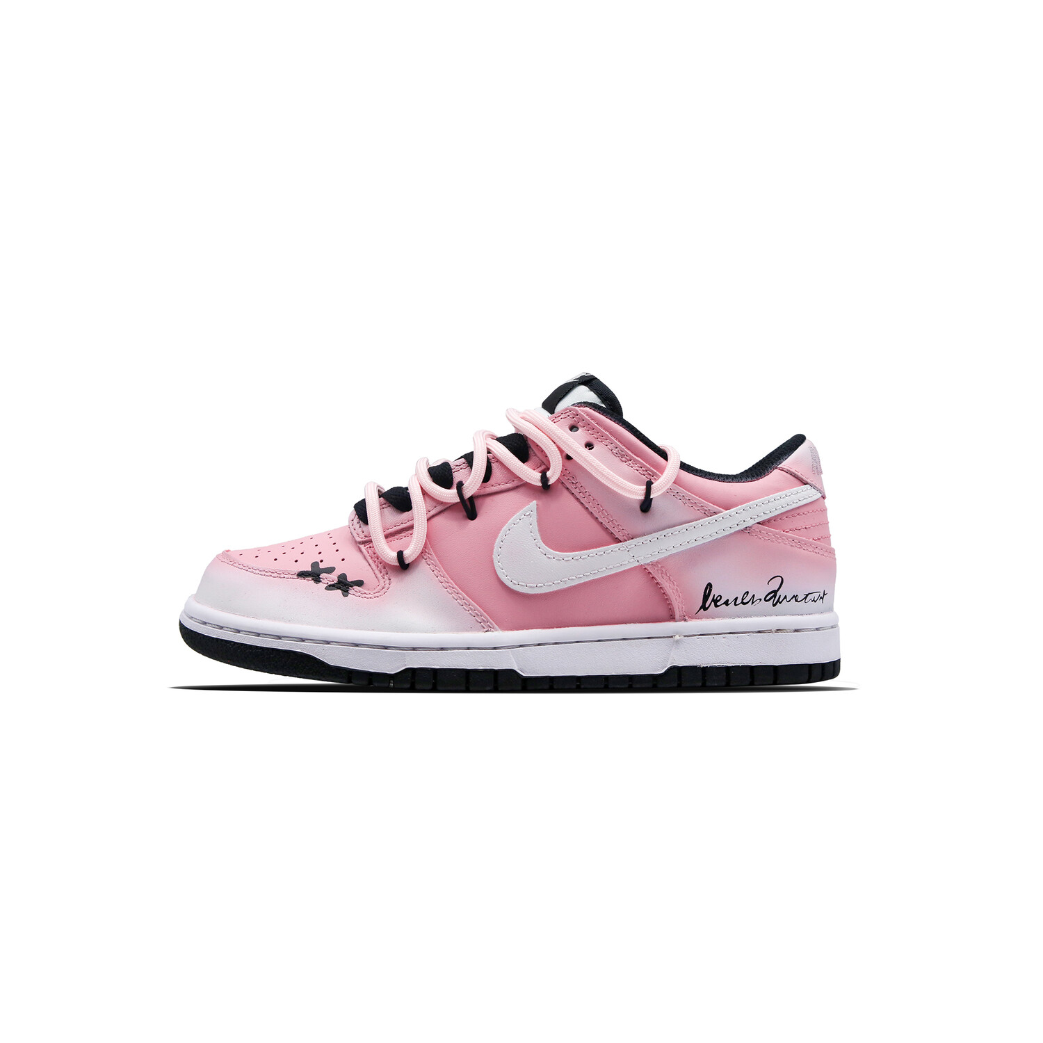 Кроссовки Nike Dunk Skateboarding Shoes Women's Low-top Black/Pink/White, черный
Кроссовки Nike Dunk Skateboarding Shoes Women's Low-top Black/Pink/White, черный