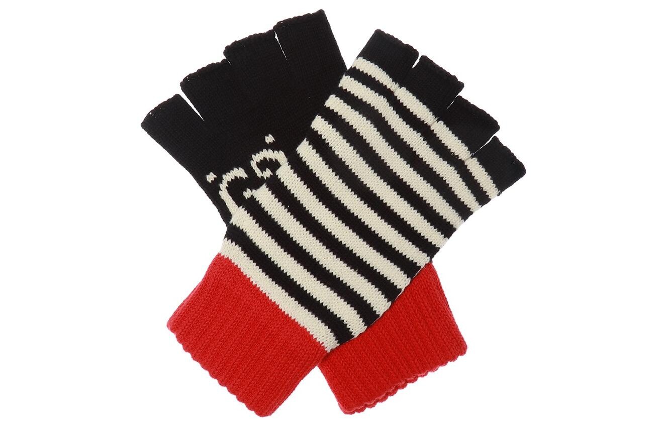 Перчатки мужские Gucci трикотажные, черный / красный
Перчатки мужские Gucci трикотажные, черный / красный