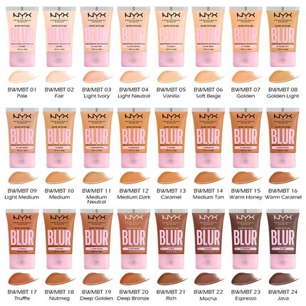 NYX Bare With Me Blur Tint Foundation 3 Light Ivory, 30 мл
NYX Bare With Me Blur Tint Foundation 3 Light Ivory, 30 мл