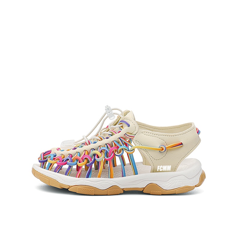 Дышащие быстросохнущие низкие сандалии для детей FCMM, бежевый/мультиколор
Дышащие быстросохнущие низкие сандалии для детей FCMM, бежевый/мультиколор