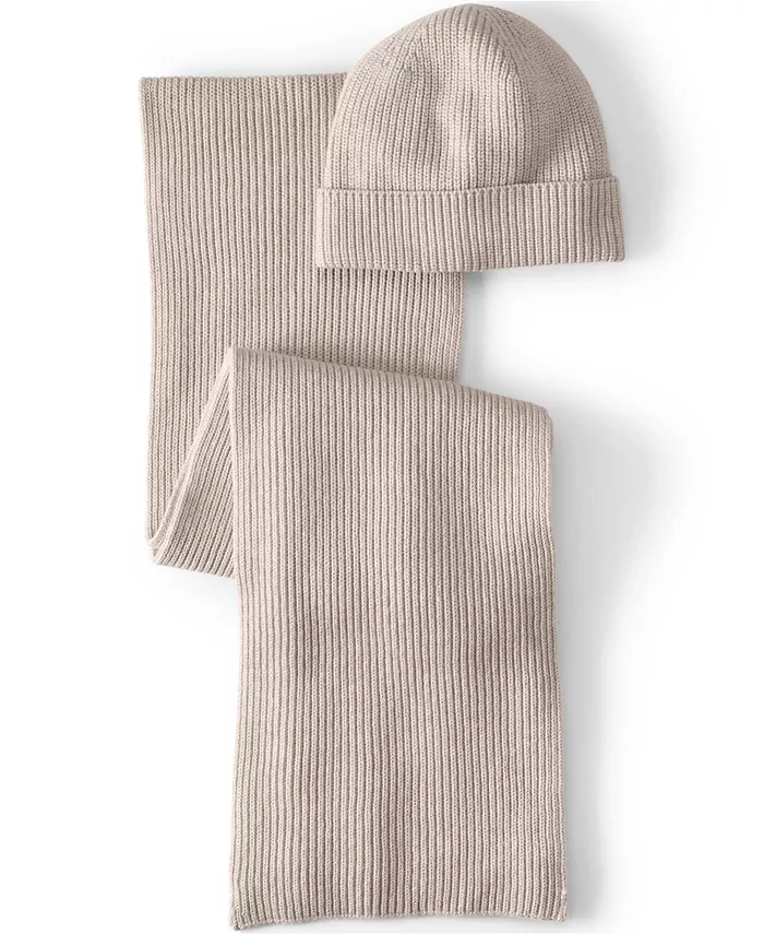 Набор "Drifter": шарф и шапка Lands' End, коричневый/бежевый
Набор "Drifter": шарф и шапка Lands' End, коричневый/бежевый