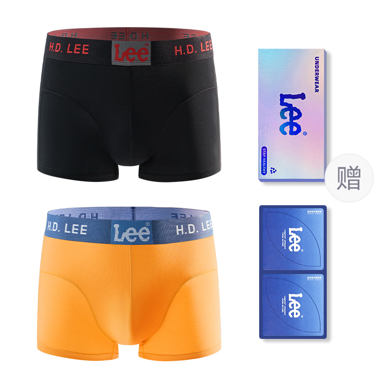 Классические 101 трусы мужские подарочный набор из 2 полосок Lee, оранжевый
Классические 101 трусы мужские подарочный набор из 2 полосок Lee, оранжевый