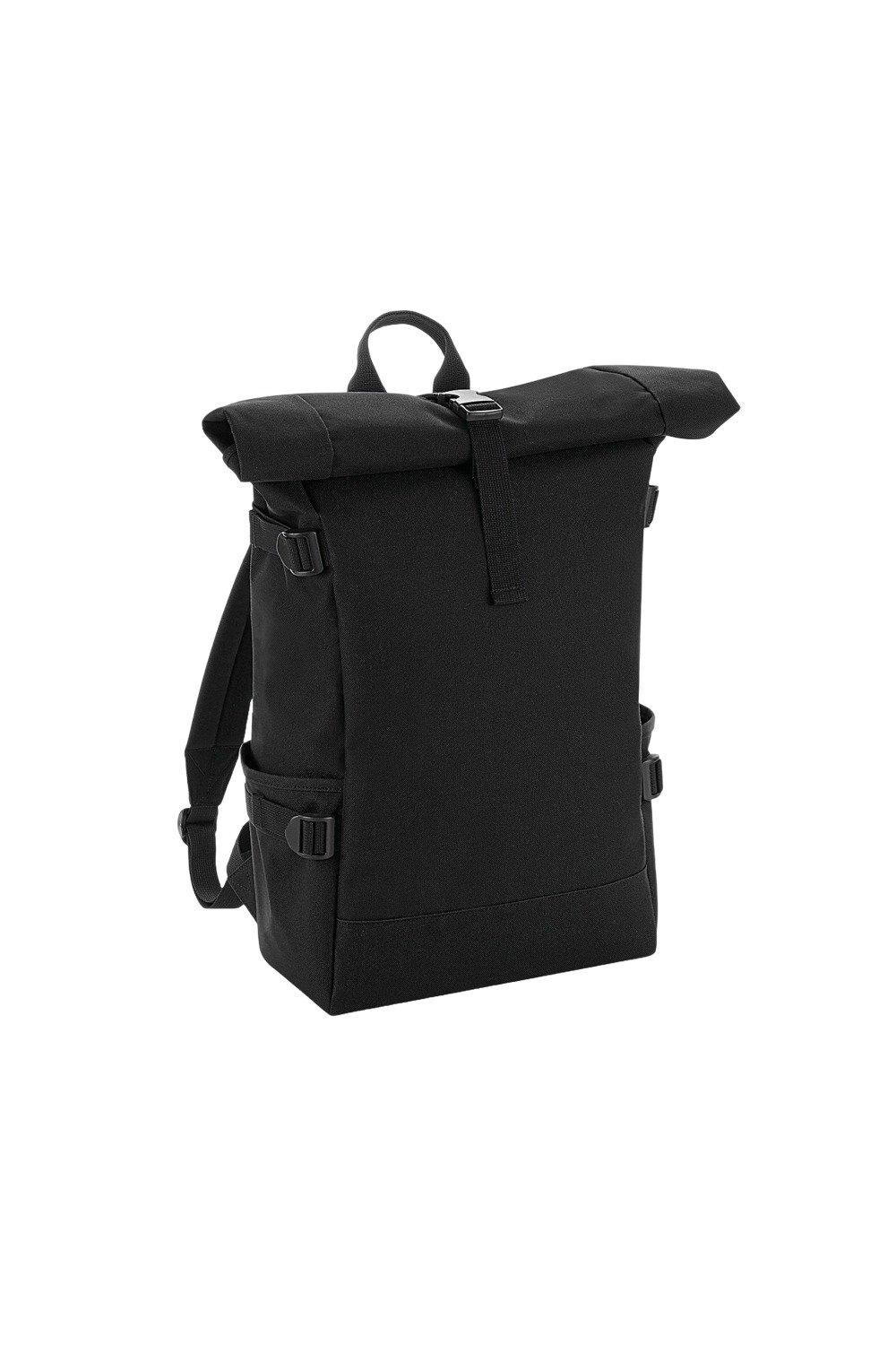 Рюкзак с блочным верхом и роллетами Bagbase, черный
Рюкзак с блочным верхом и роллетами Bagbase, черный