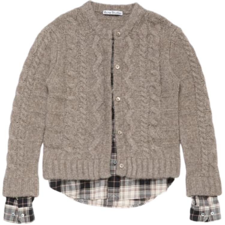 Приталенный многослойный кардиган Acne Studios, серый
Приталенный многослойный кардиган Acne Studios, серый