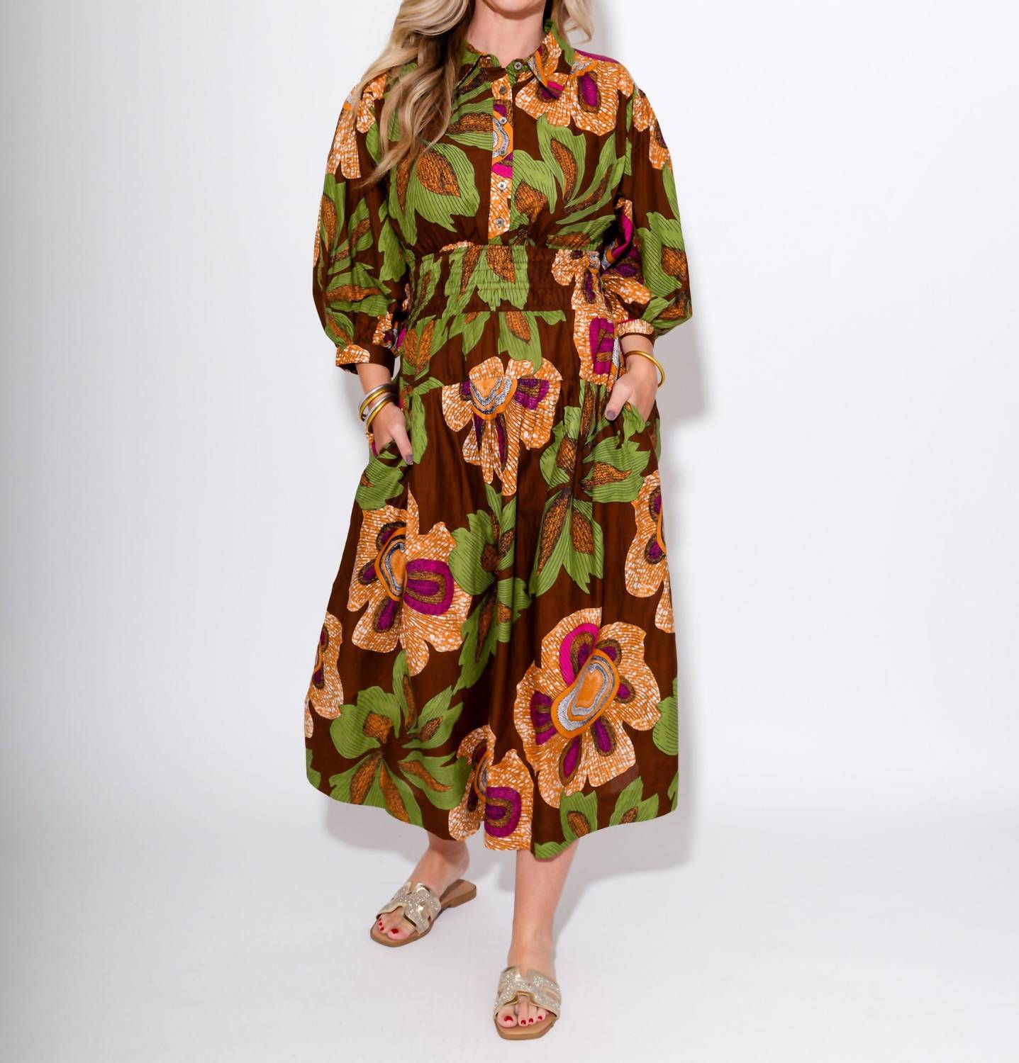 Ivy Jane Платье Big Blooms в разноцветном исполнении
Ivy Jane Платье Big Blooms в разноцветном исполнении