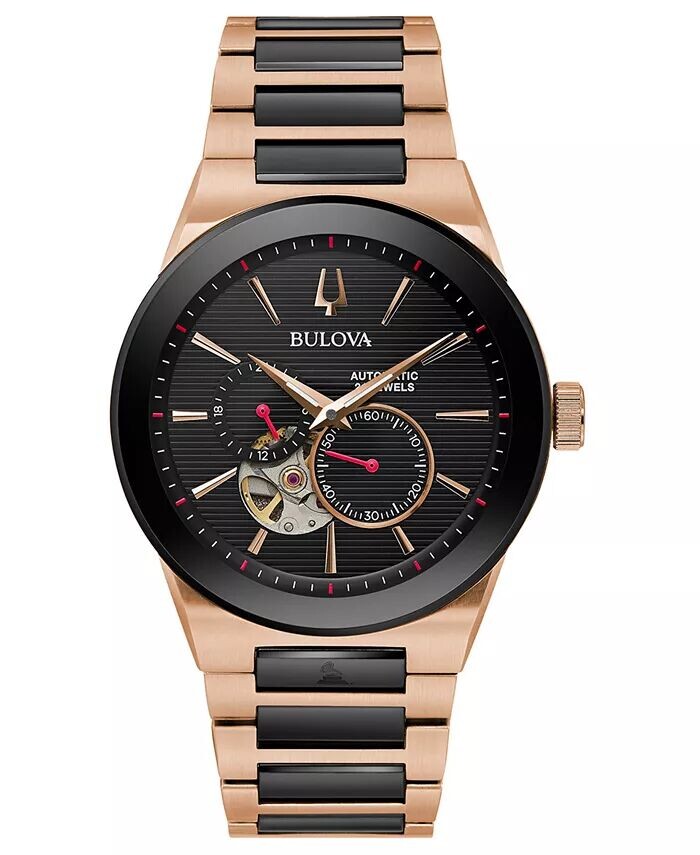 Мужские автоматические часы Grammy с двухцветным браслетом из нержавеющей стали, 41 мм Bulova
Мужские автоматические часы Grammy с двухцветным браслетом из нержавеющей стали, 41 мм Bulova