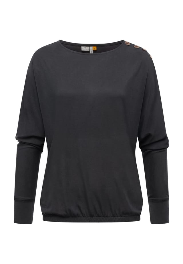 Рубашка с длинными рукавами седда Ragwear, черный
Рубашка с длинными рукавами седда Ragwear, черный