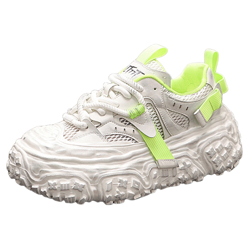 Износостойкие, дышащие, легкие, увеличивающие рост низкие кроссовки на массивной подошве для мужчин ZUOSAISI, White Green
Износостойкие, дышащие, легкие, увеличивающие рост низкие кроссовки на массивной подошве для мужчин ZUOSAISI, White Green