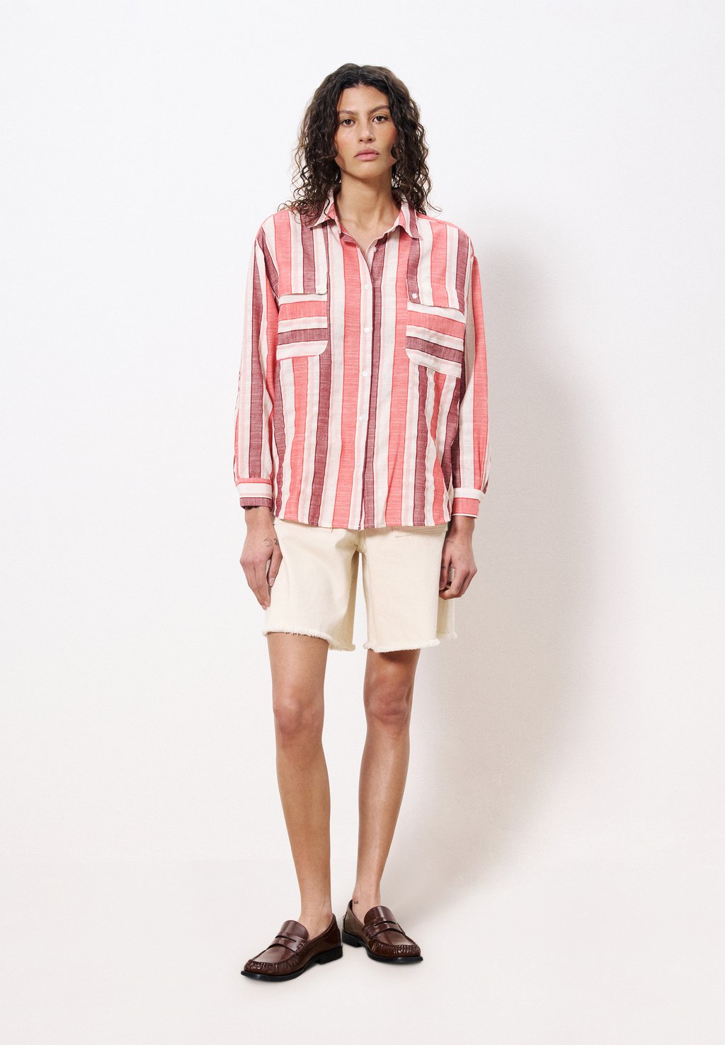 Блузка на пуговицах IZUMI FRNCH, красный
Блузка на пуговицах IZUMI FRNCH, красный