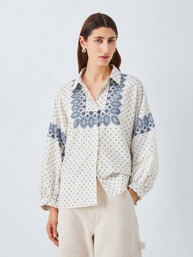 Adda Geometric Print с пуговицами на воротнике и длинными рукавами Weekend MaxMara
Adda Geometric Print с пуговицами на воротнике и длинными рукавами Weekend MaxMara