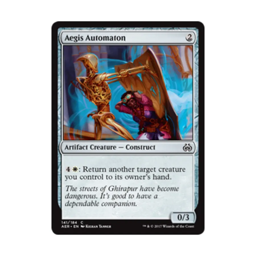 CCG Автомат Эгиды (клавиша C), MTG - Aether Revolt
CCG Автомат Эгиды (клавиша C), MTG - Aether Revolt