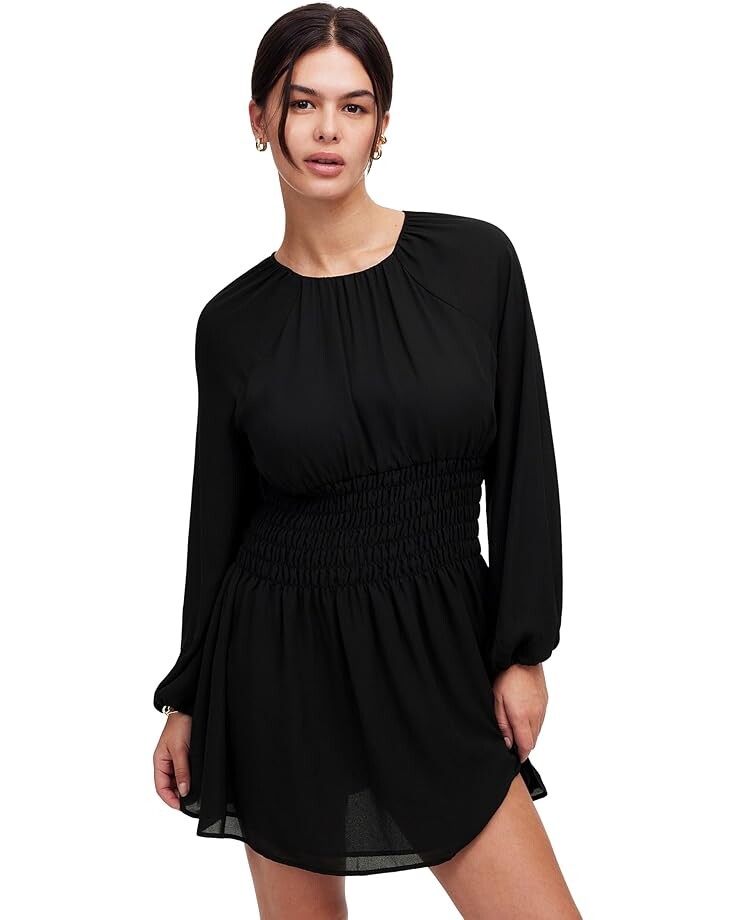 Платье Madewell Lima Mini - Flat Poly Chiffon, черный
Платье Madewell Lima Mini - Flat Poly Chiffon, черный