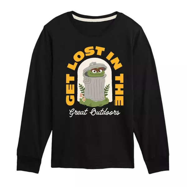 Мальчики 8-20 футболка с длинным рукавом "Sesame Street" в стиле активного отдыха Licensed Character, черный
Мальчики 8-20 футболка с длинным рукавом "Sesame Street" в стиле активного отдыха Licensed Character, черный