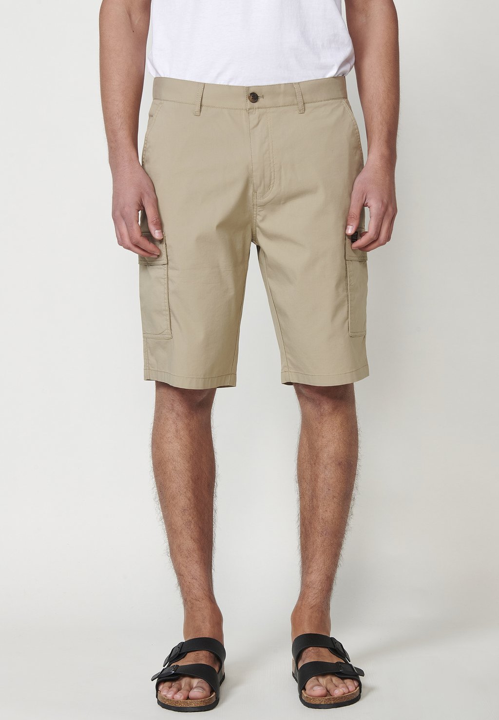 Шорты STRETCH TECHNICAL BERMUDA Koroshi, бежевый
Шорты STRETCH TECHNICAL BERMUDA Koroshi, бежевый