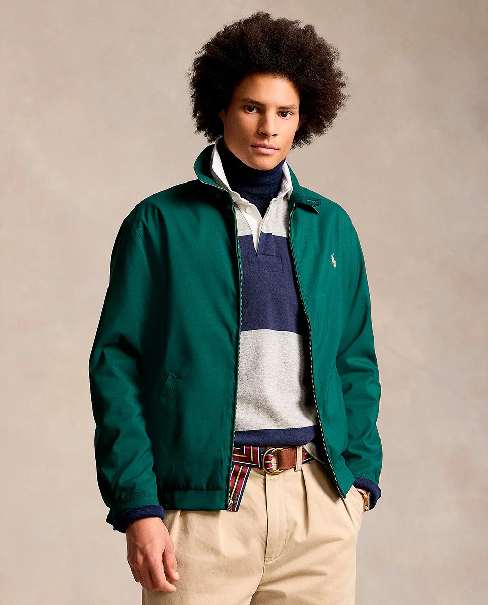 Легкая мужская куртка с водоотталкивающей пропиткой Polo Ralph Lauren, цвет Verde Pino
Легкая мужская куртка с водоотталкивающей пропиткой Polo Ralph Lauren, цвет Verde Pino