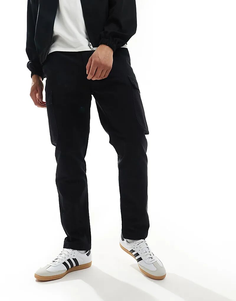 Брюки карго рипстоп черного цвета Barbour International
Брюки карго рипстоп черного цвета Barbour International