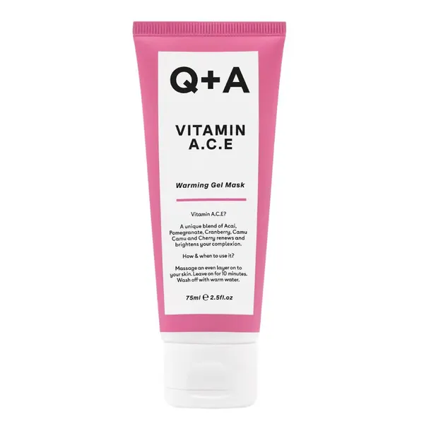 Разогревающая маска для лица с витаминами А, С, 75 мл Q+A Vitamin a.c.e
Разогревающая маска для лица с витаминами А, С, 75 мл Q+A Vitamin a.c.e