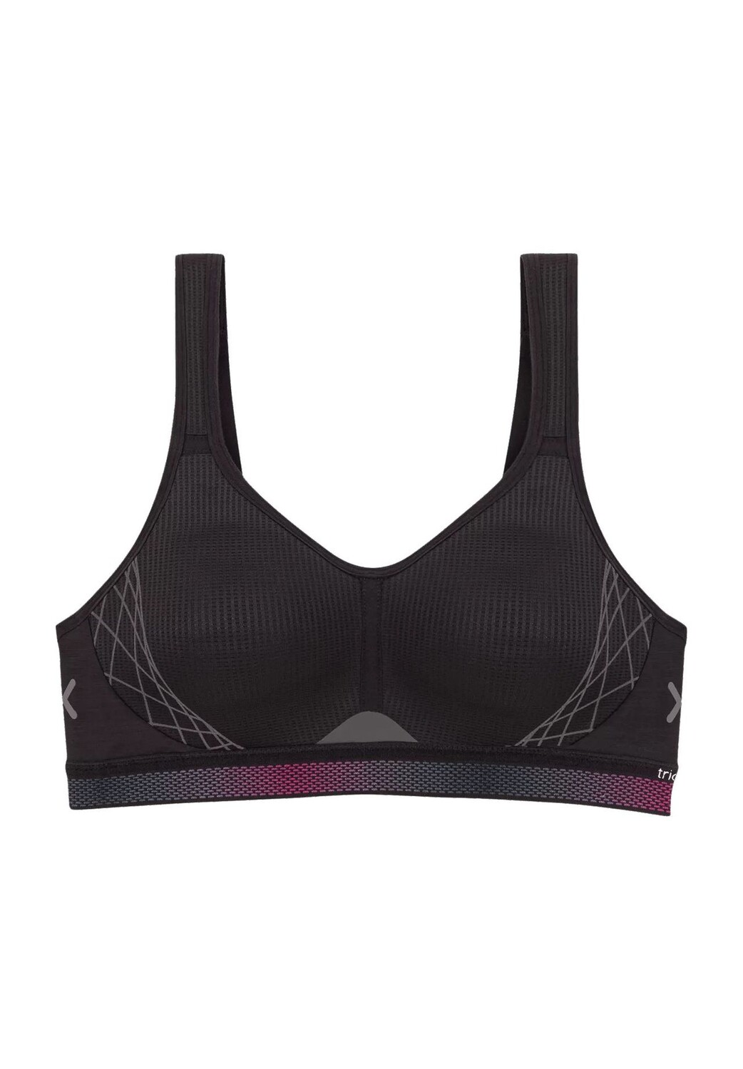 Спортивный бюстгальтер Triaction Cardio Cloud со сверхсильной поддержкой для женщин triaction BY Triumph, черный