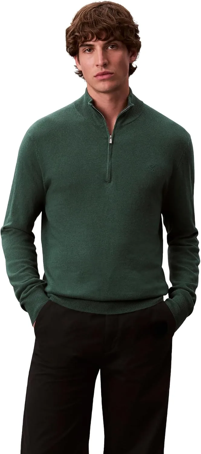 Calvin Klein мужской свитер с воротником-стойкой из шерстяной смеси
Calvin Klein мужской свитер с воротником-стойкой из шерстяной смеси