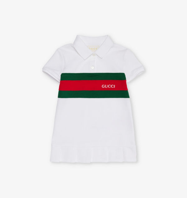 Платье из стрейч-хлопка с фирменной вышивкой в полоску 6-36 месяцев Gucci, мультиколор
Платье из стрейч-хлопка с фирменной вышивкой в полоску 6-36 месяцев Gucci, мультиколор
