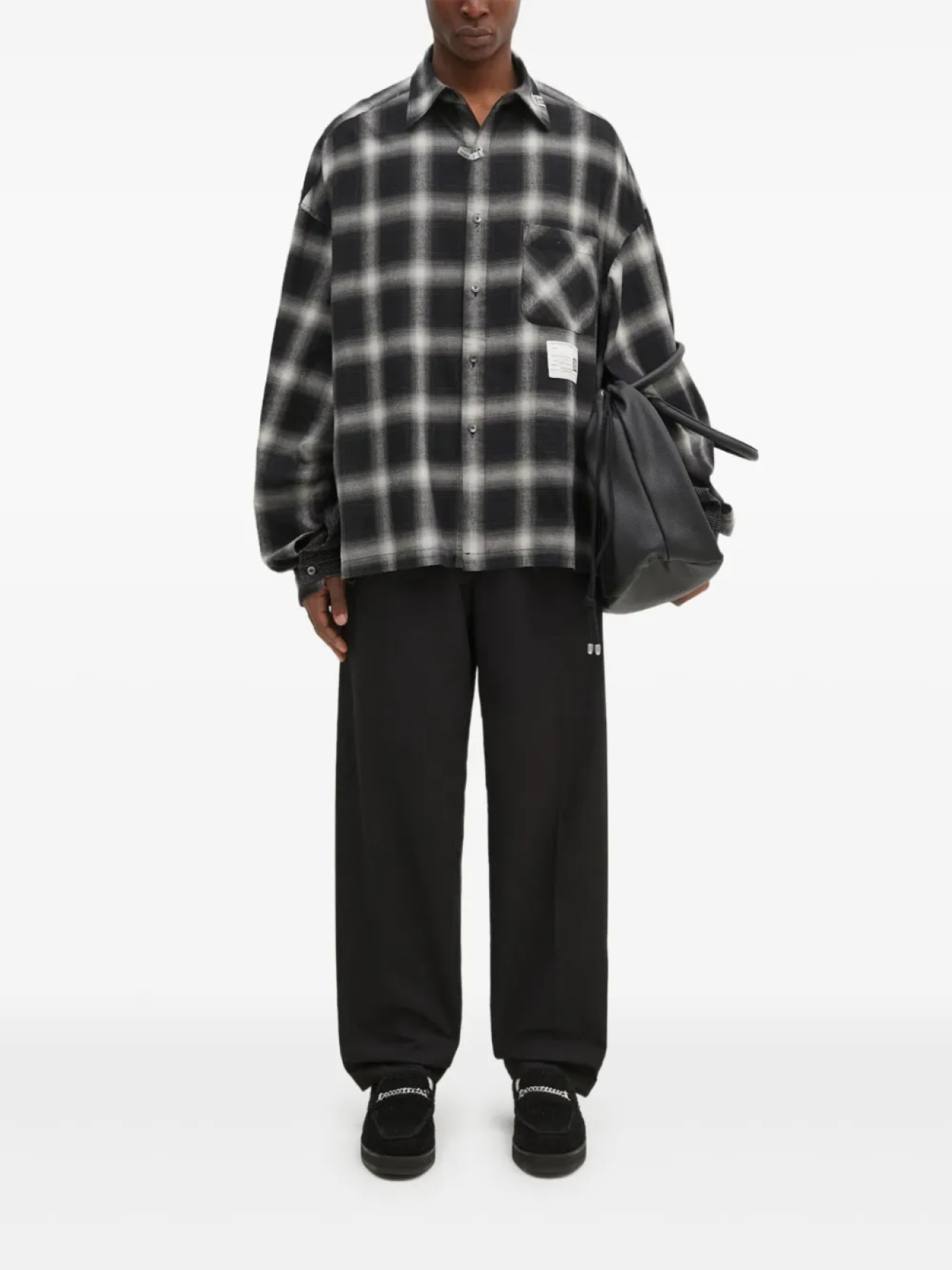 Брюки Undercover с карманами-плиссировками, черный
Брюки Undercover с карманами-плиссировками, черный