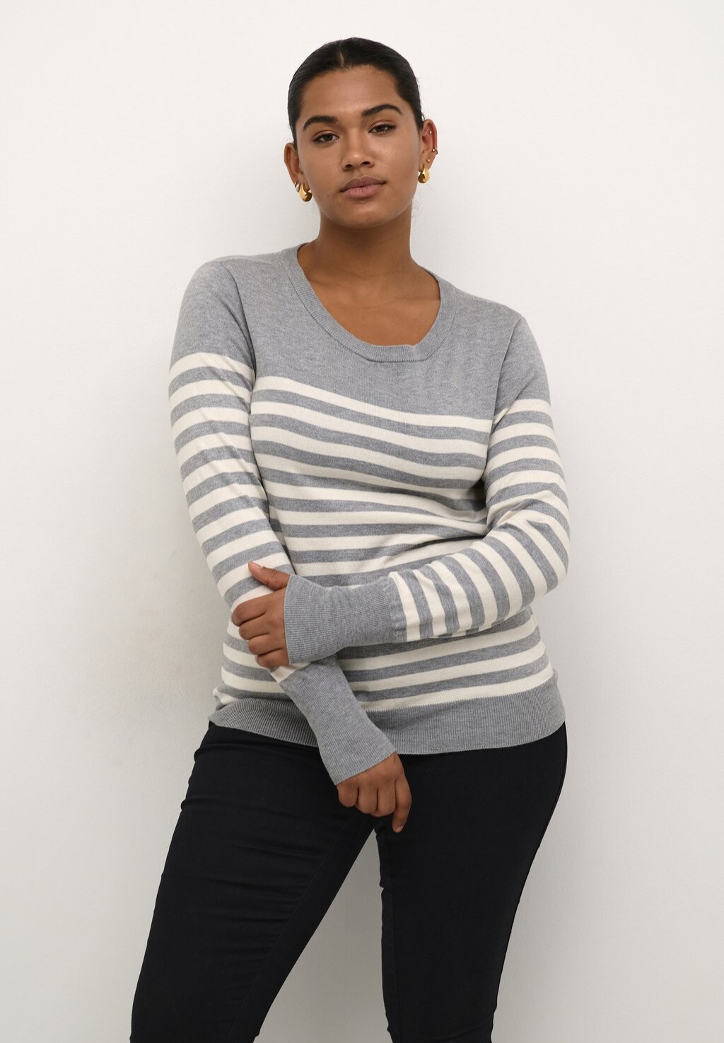 Джемпер STRIPED Kaffe Curve, серый
Джемпер STRIPED Kaffe Curve, серый