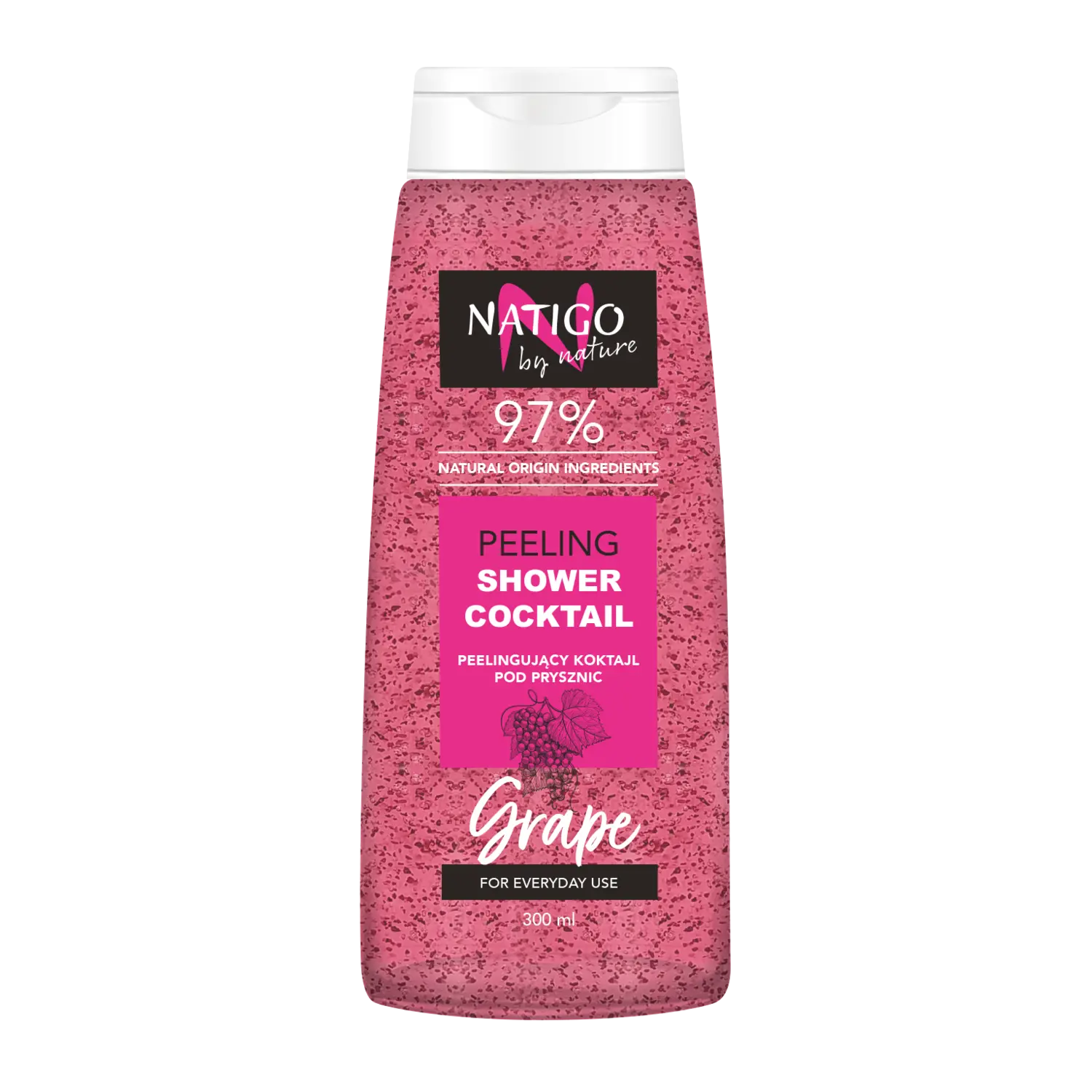 Пилинг-гель для душа Natigo By Nature Grape, 300 мл
Пилинг-гель для душа Natigo By Nature Grape, 300 мл