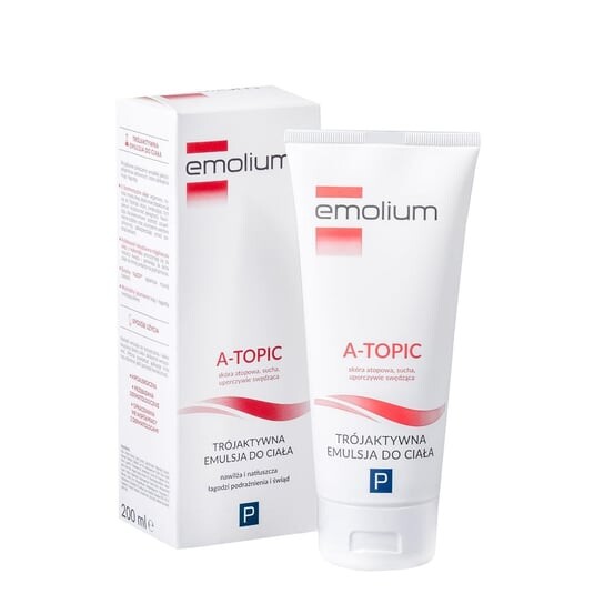 Эмолиум, A-Topic, трехактивная эмульсия для тела, 200 мл, Emolium
Эмолиум, A-Topic, трехактивная эмульсия для тела, 200 мл, Emolium