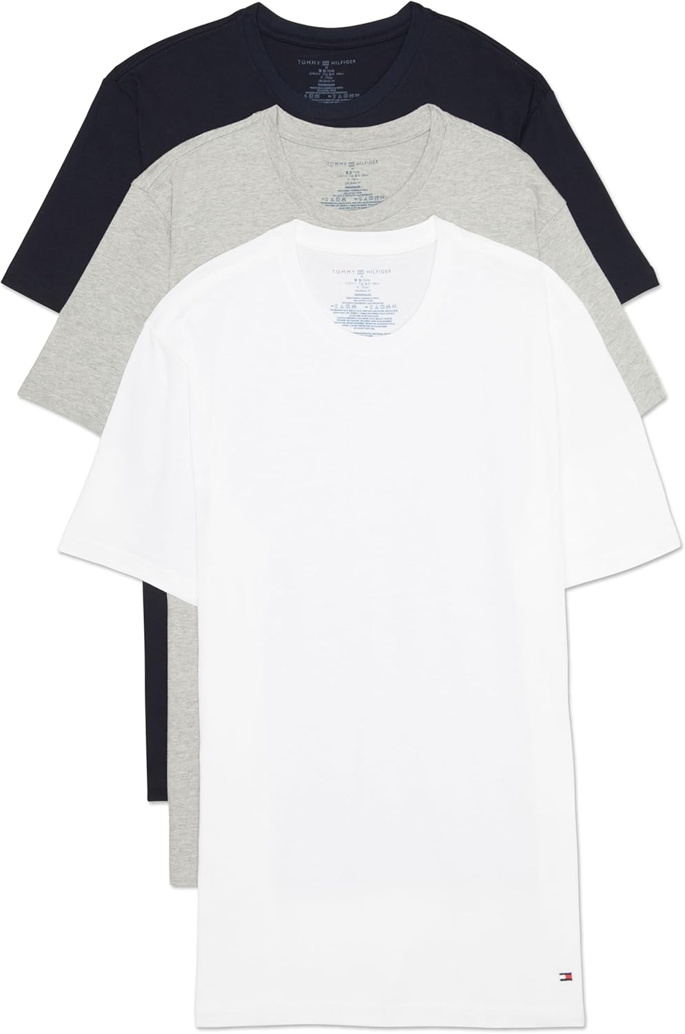 Мужская майка Tommy Hilfiger, Crew Neck - White/Grey/Navy
Мужская майка Tommy Hilfiger, Crew Neck - White/Grey/Navy