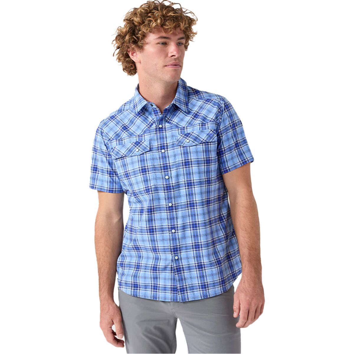 Эдди рубашка с коротким рукавом Stio, голубой
Эдди рубашка с коротким рукавом Stio, голубой