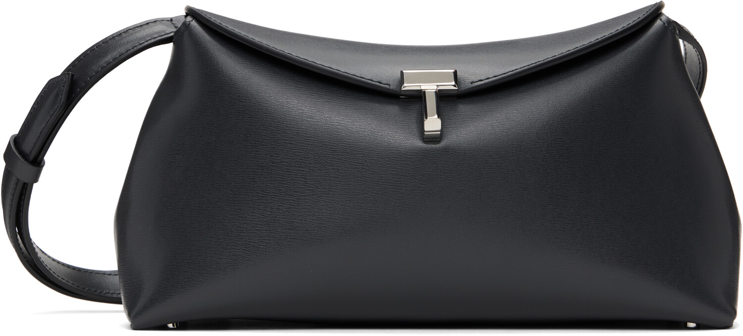 Серый кожаный клатч T-Lock TOTEME
Серый кожаный клатч T-Lock TOTEME