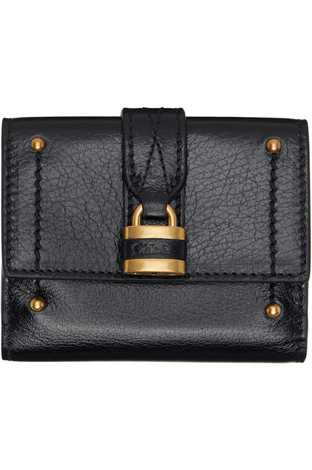 Мини-Кошелек Paddington, складывающийся втрое Chloé, черный
Мини-Кошелек Paddington, складывающийся втрое Chloé, черный