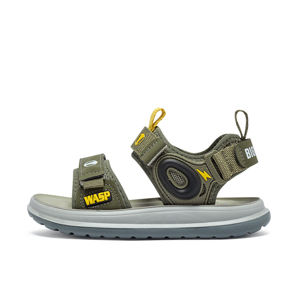 Нескользящие, дышащие, легкие, амортизирующие детские сандалии BIG WASP, зеленый
Нескользящие, дышащие, легкие, амортизирующие детские сандалии BIG WASP, зеленый