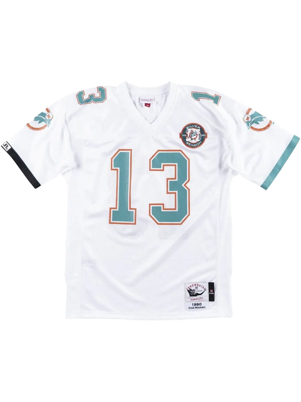 Топ NFL Authentic Dolphins 1990 Dan Marino Mitchell & Ness, белый 
Топ NFL Authentic Dolphins 1990 Dan Marino Mitchell & Ness, белый