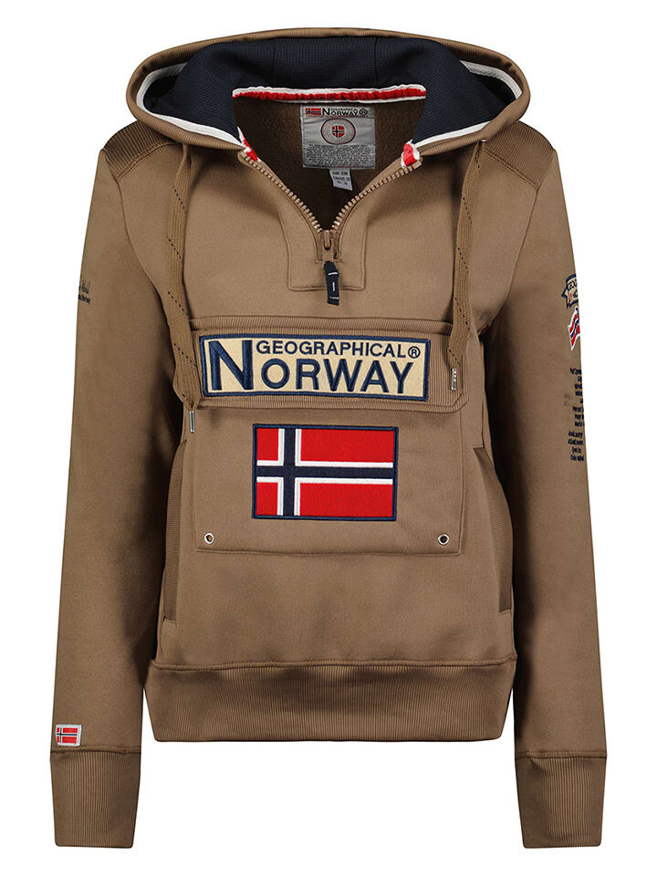 Толстовка Geographical Norway, коричневый
Толстовка Geographical Norway, коричневый
