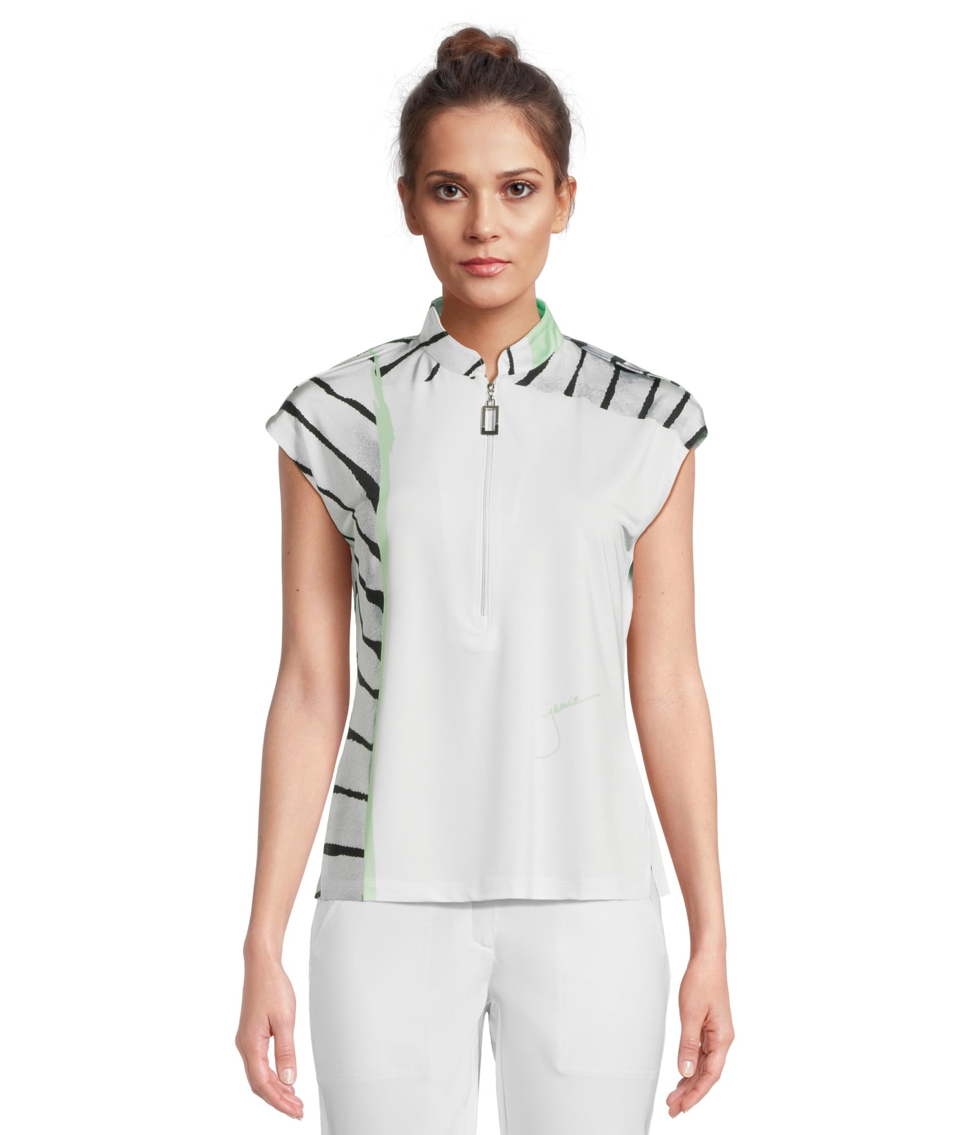 Топ Jamie Sadock Twist & Turn Print Short Sleeve Top, Creme De Mint
Топ Jamie Sadock Twist & Turn Print Short Sleeve Top, Creme De Mint