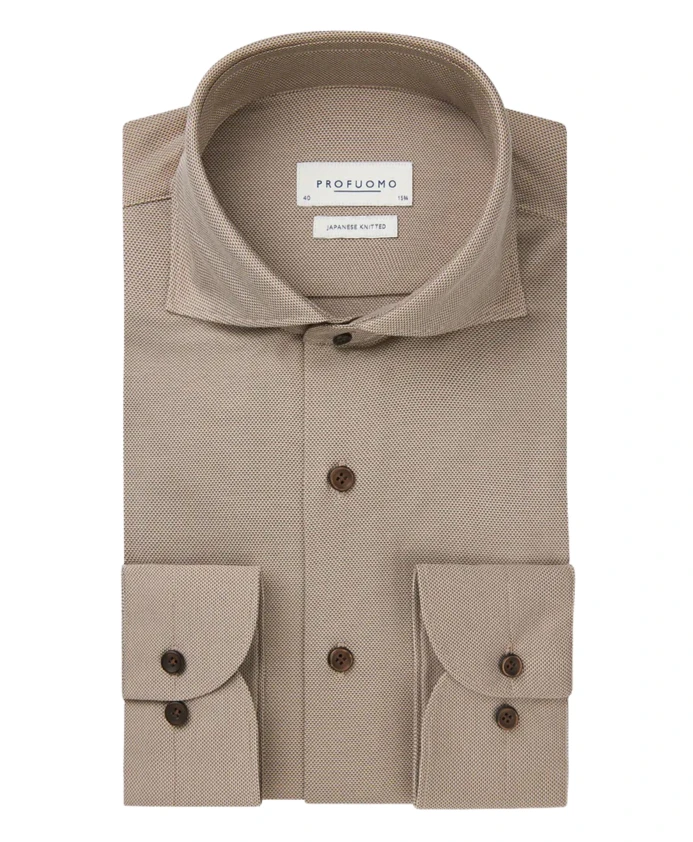 Коричневая рубашка с длинными рукавами Profuomo, коричневый
Коричневая рубашка с длинными рукавами Profuomo, коричневый