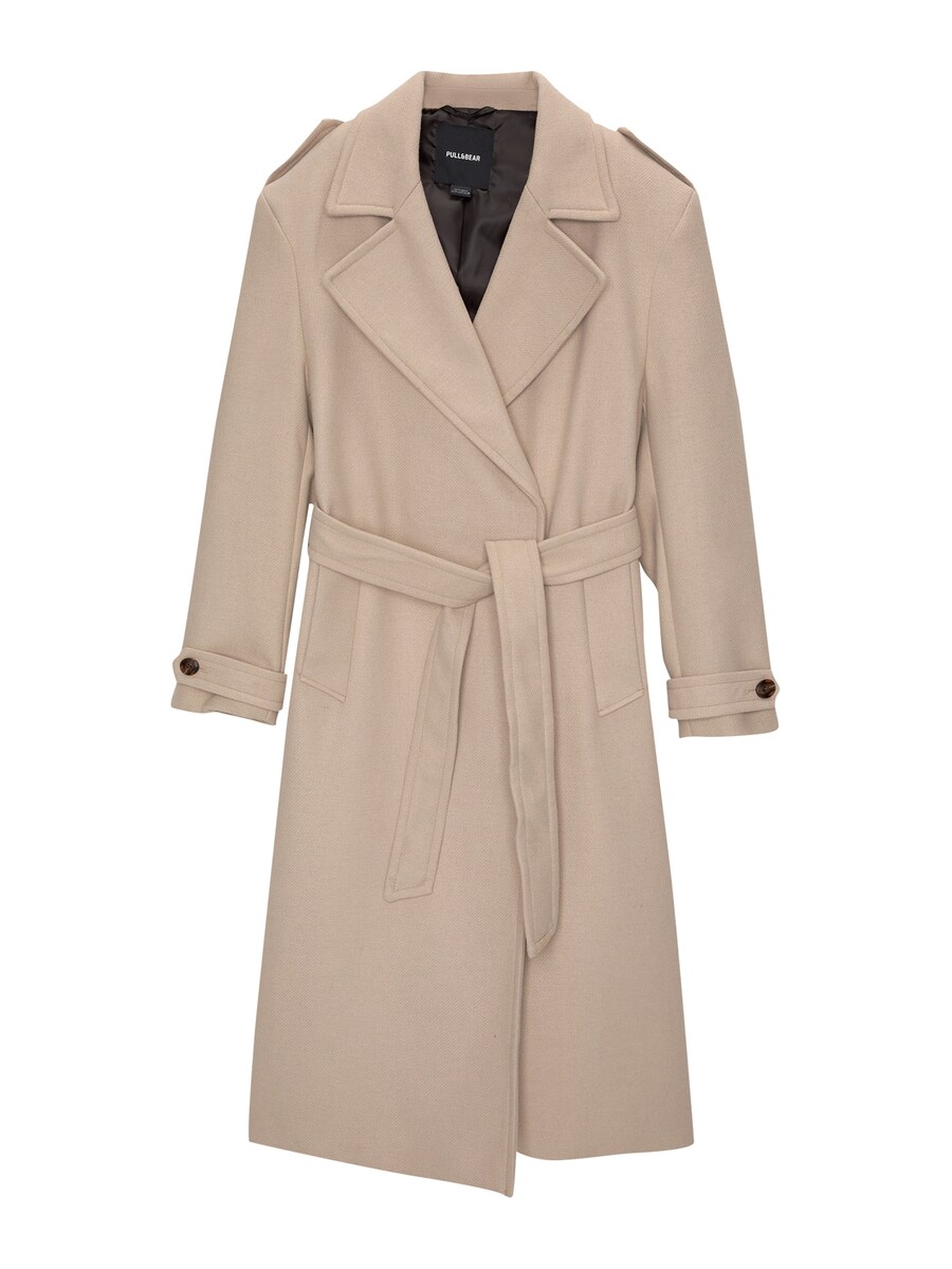 Межсезонное пальто Pull&Bear, экрю
Межсезонное пальто Pull&Bear, экрю