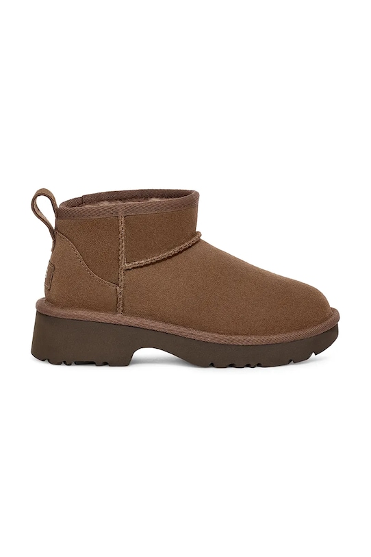 Детские замшевые зимние ботинки Kids Classic Ultra Mini New Heights Ugg, коричневый
Детские замшевые зимние ботинки Kids Classic Ultra Mini New Heights Ugg, коричневый