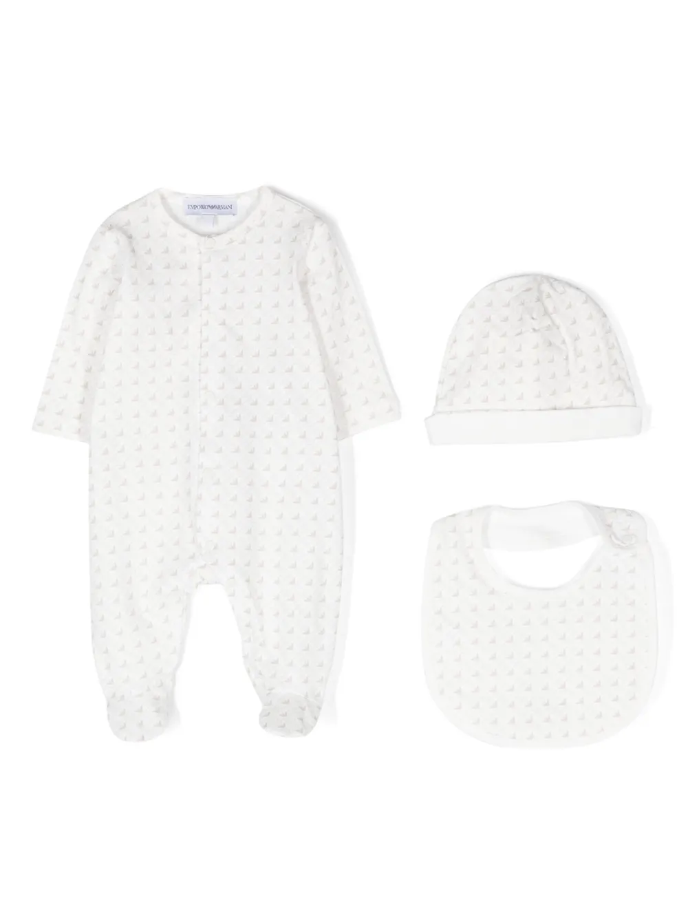 Пижама с принтом Emporio Armani Kids, белый
Пижама с принтом Emporio Armani Kids, белый