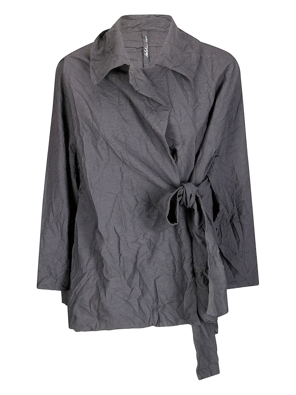 Текстурированная куртка с запахом Maria Calderara, серый
Текстурированная куртка с запахом Maria Calderara, серый