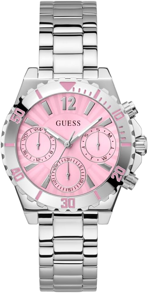Многофункциональные часы GUESS Silver-Tone
Многофункциональные часы GUESS Silver-Tone