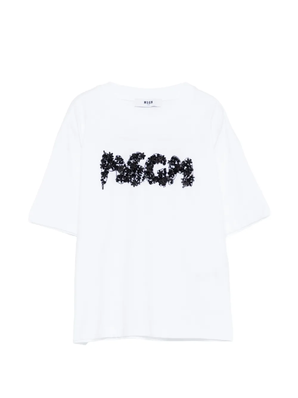 Футболка с круглым вырезом и цветочным принтом Msgm Kids, белый
Футболка с круглым вырезом и цветочным принтом Msgm Kids, белый