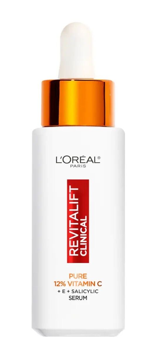 Сыворотка для лица L'Oréal Revitalift Clinical 12% Vitamin C, Vitamin E, Salicylic Acid, 30 мл
Сыворотка для лица L'Oréal Revitalift Clinical 12% Vitamin C, Vitamin E, Salicylic Acid, 30 мл