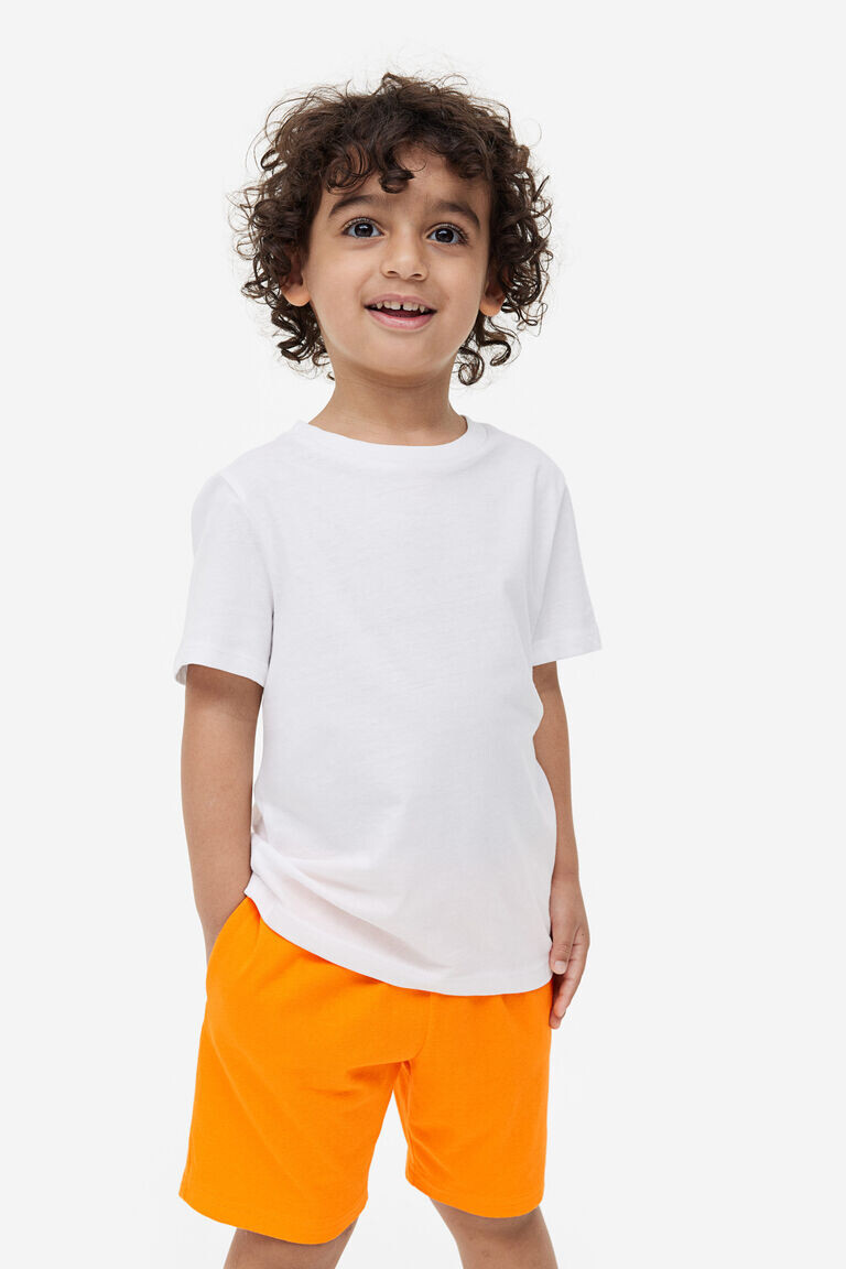 Комплект из пяти шорт из хлопкового джерси H&M, оранжевый
Комплект из пяти шорт из хлопкового джерси H&M, оранжевый