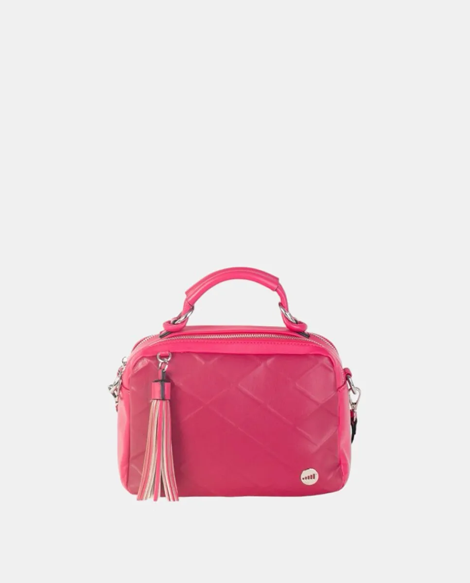 Сумочка цвета фуксии в том же тоне, сочетающая фактурный и гладкий материал Volum, Розовый, Сумочка цвета фуксии в том же тоне, сочетающая фактурный и гладкий материал Volum
Сумочка цвета фуксии в том же тоне, сочетающая фактурный и гладкий материал Volum, Розовый, Сумочка цвета фуксии в том же тоне, сочетающая фактурный и гладкий материал Volum