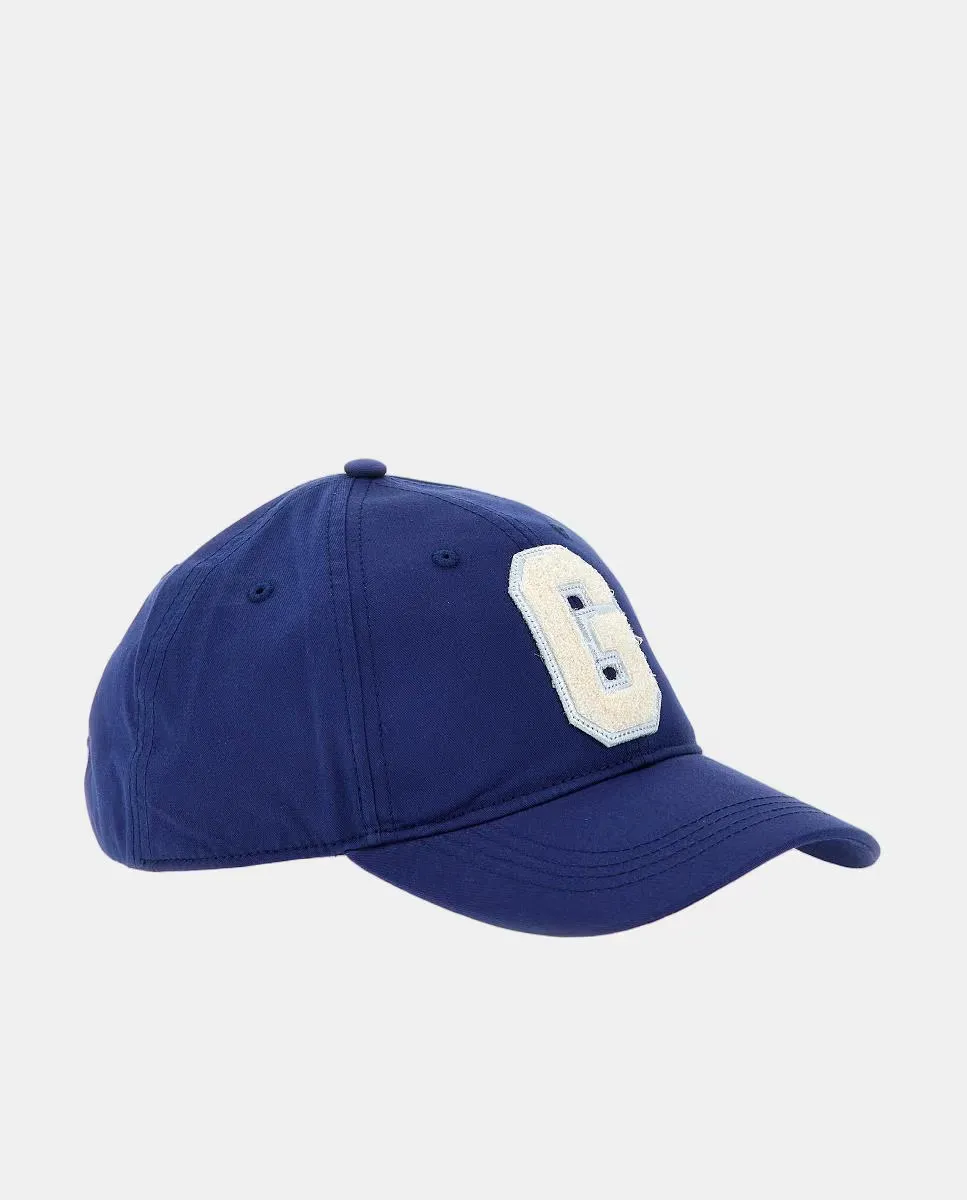 Кепка с логотипом G спереди Guess, синий
Кепка с логотипом G спереди Guess, синий