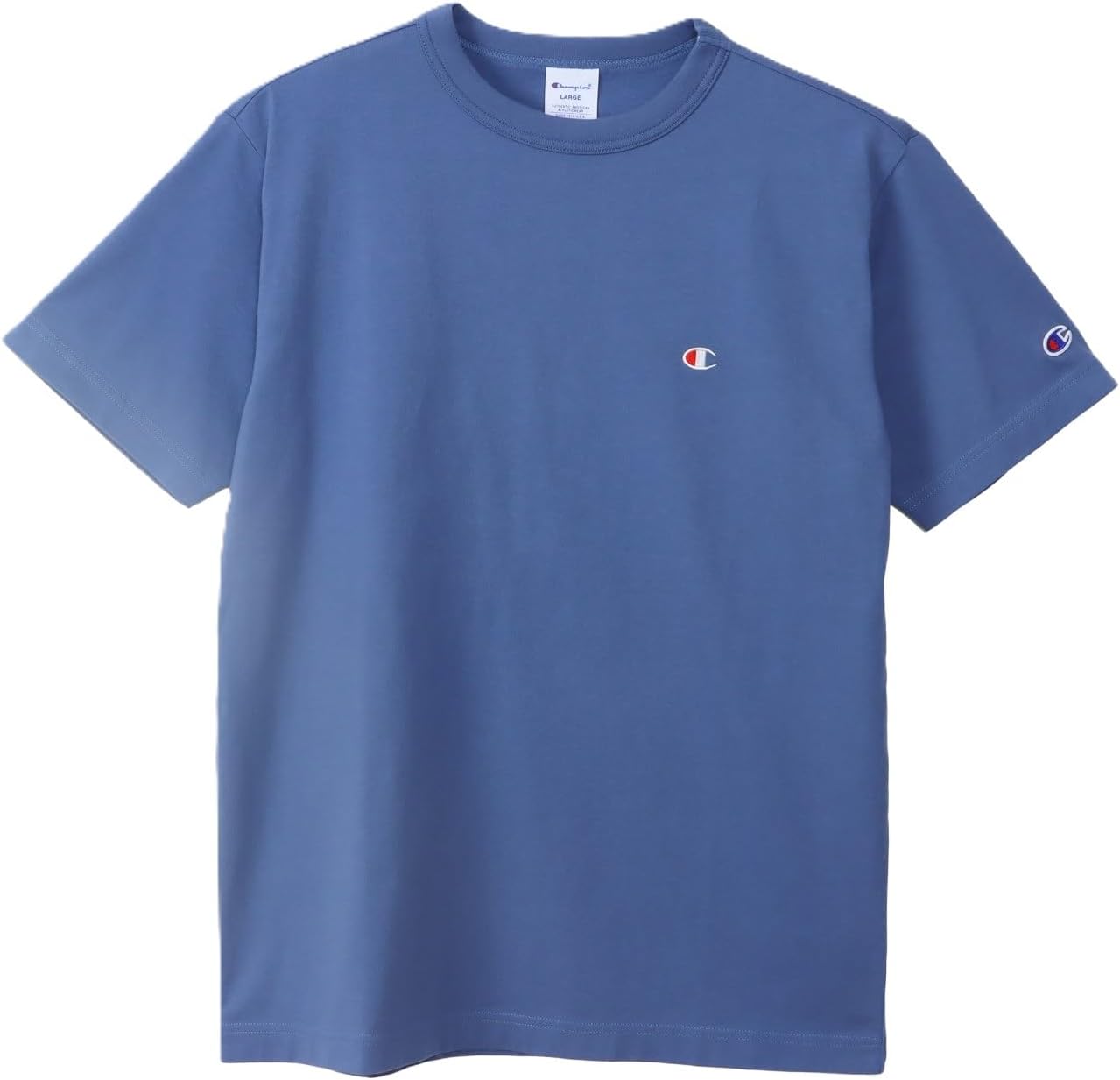 Мужская футболка Champion C3-P300Z/C3-X352L, короткий рукав, 100% хлопок, Classic Cotton USA, вышивка логотипа в одну точку, футболка с коротким рукавом, базовая модель, синий
Мужская футболка Champion C3-P300Z/C3-X352L, короткий рукав, 100% хлопок, Classic Cotton USA, вышивка логотипа в одну точку, футболка с коротким рукавом, базовая модель, синий